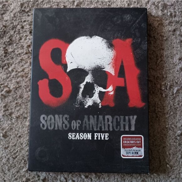 Sons Of Anarchy Season Five DVD BRAND NEW SEALED - Picture 1 of 3